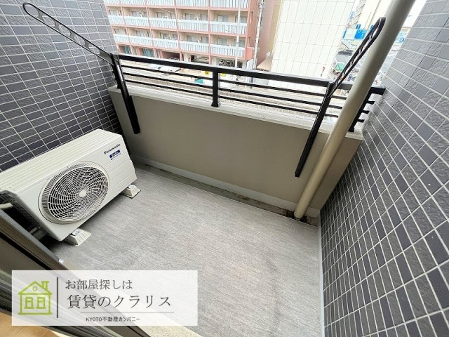 ピーノ京都西大路のバルコニー