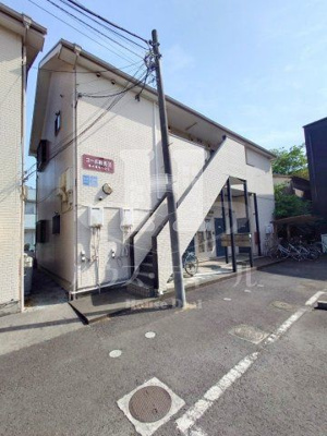 【外観】 | コーポ和美B | 外はこのようになっています