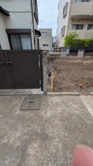 市川市富浜３丁目の売地の外観