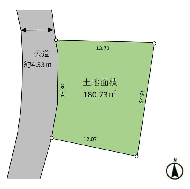 流山市駒木台の売地