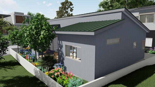 柏市酒井根５丁目の売地の周辺|建築イメージ図