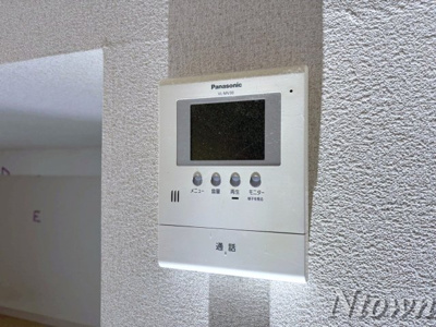 【セキュリティ】 | ミューズ | モニター付きです