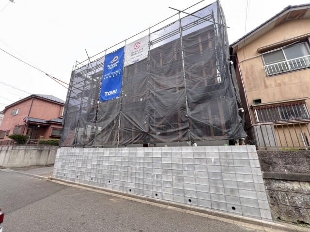 ブルーミングガーデン　船橋市松が丘２丁目１棟／１期１号棟のその他|建築中（4.17撮影）