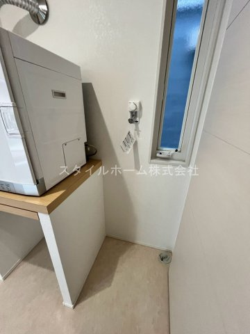 豊橋市花田町貸家の洗面所