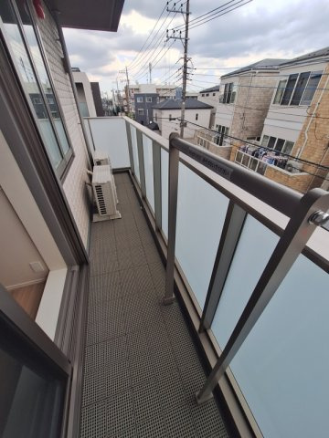 領家プライムコートⅠのバルコニー