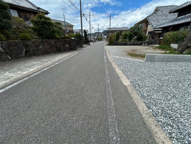 クレードルガーデン上野　第3　2号地の前面道路含む現地写真