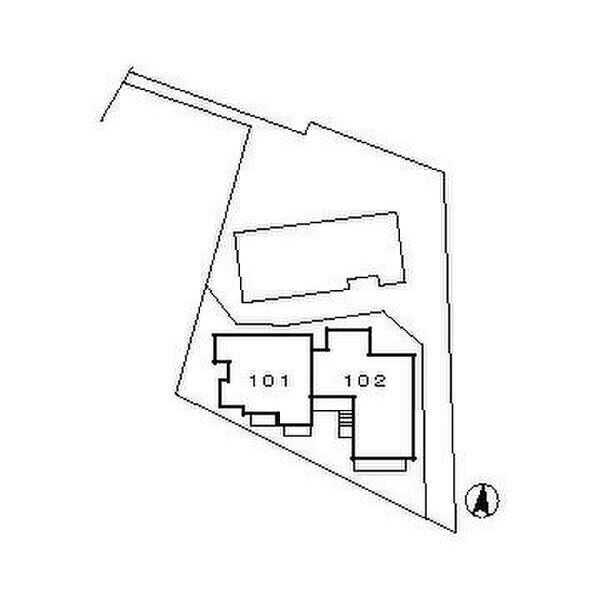 アーバンテラス等々力の区画図