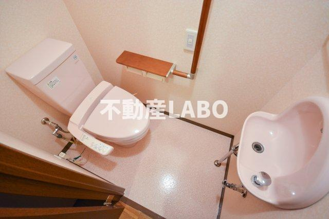 ぷりんすマンションのトイレ|★別タイプのお部屋の写真です★