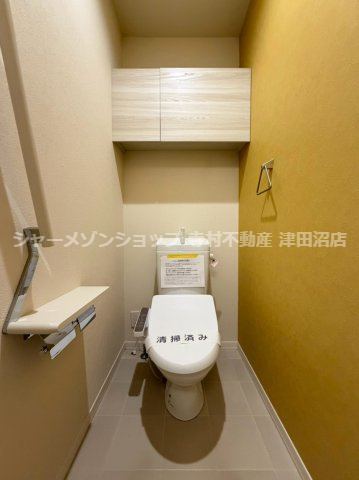 パステルハウスのトイレ