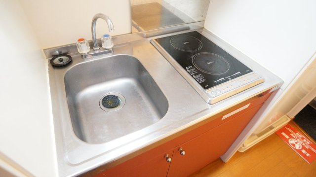 【キッチン】 | レオパレスドエル三条 | コンパクトなキッチン