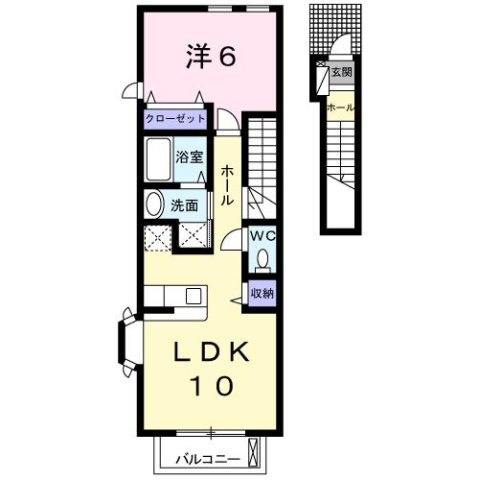 【間取り】 | フォレストヒル | エイブル宇都宮東店までお気軽にお問い合わせください！