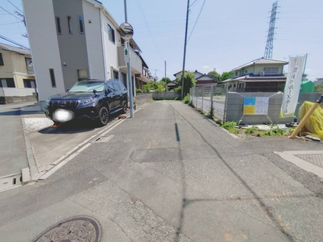 【前面道路含む現地写真】 | 川越市郭町2丁目　全4棟