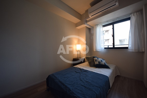 SK RESIDENCES SHINSAIBASHIの寝室|SK RESIDENCES SHINSAIBASHI　寝室