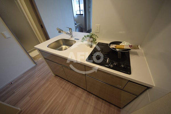 SK RESIDENCES SHINSAIBASHIのキッチン|SK RESIDENCES SHINSAIBASHI　キッチン
