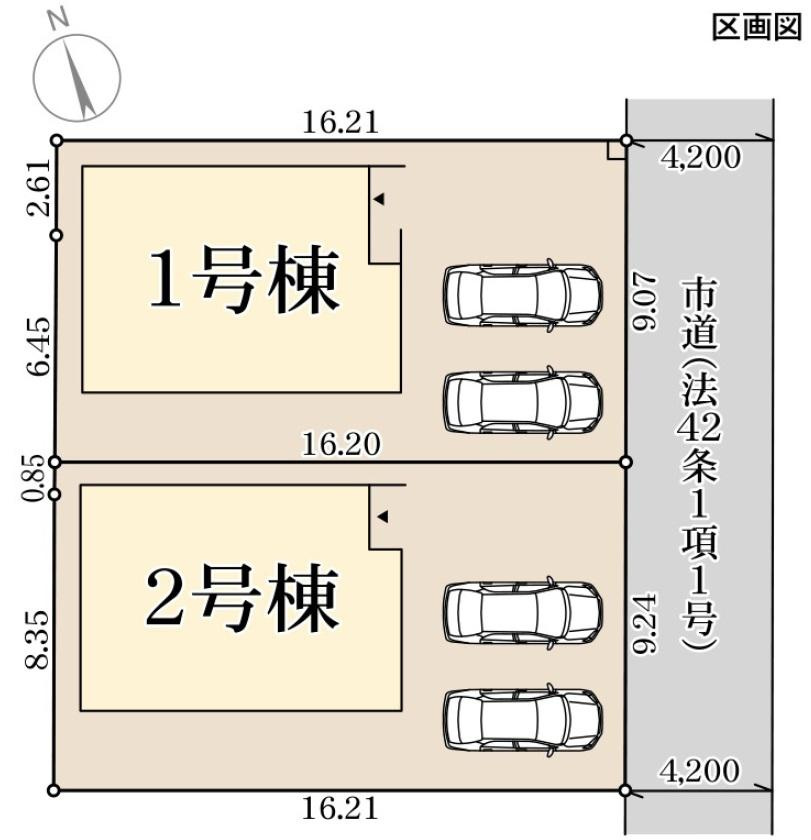 リーブルガーデン　岡山市南区南輝【第3】【仲介手数料無料】の区画図