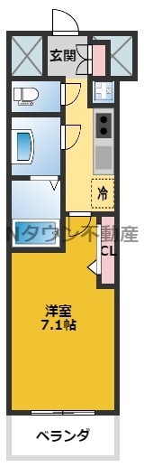 【間取り】 | プレサンス桜通ベルノ | 間取りです。