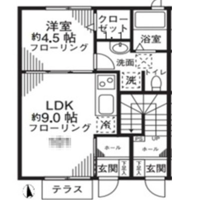 【間取り】 | North　経堂