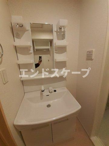 アリエッタⅠの洗面所|高崎、前橋のお部屋探しはエンドスケープまで！お客様の理想お聞かせ下さい♪