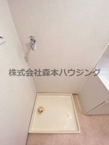 【設備】 | 　メゾン・ラ・フォーレ | 室内洗濯機置き場です