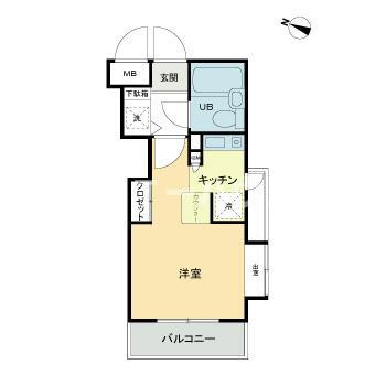 ローズガーデン３６番館の間取り|間取り