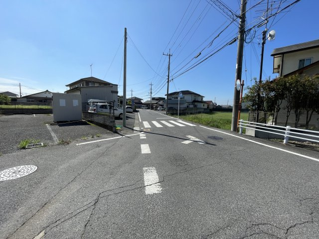 新築戸建・新築建売　足利市南大町　矢場川小学校・山辺中学校の前面道路含む現地写真