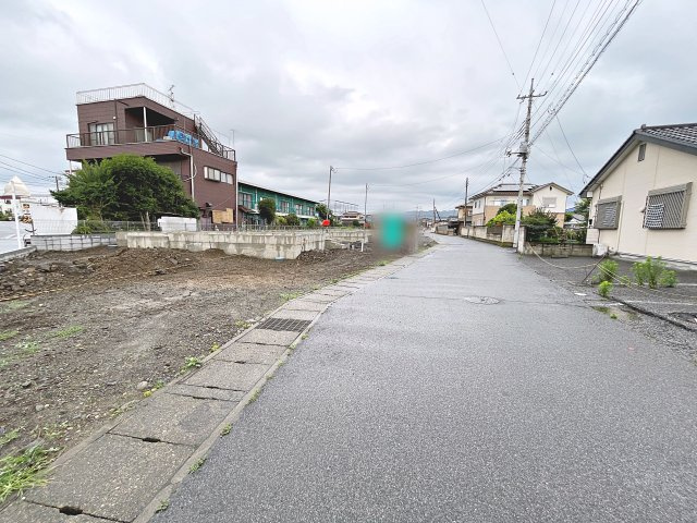 新築戸建・新築建売　足利市南大町　矢場川小学校・山辺中学校の前面道路含む現地写真