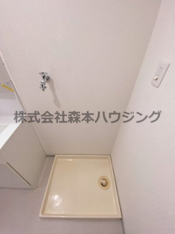 【設備】 | 　メゾン・ラ・フォーレ | 室内洗濯機置き場です