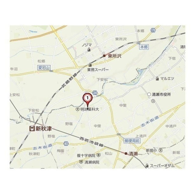 【地図】 | アムール　ベルフルール