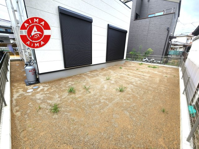 福岡市東区雁の巣2丁目第8-1棟(1号棟)の庭|お庭で自由な時間を過ごせます。