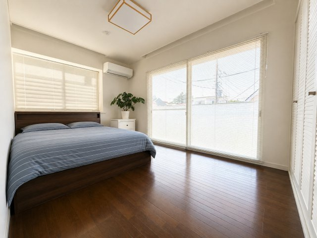 【洋室】 | 世田谷区上用賀邸 | 北西・南西向きの角部屋、洋室７．０帖、寝室としても利用可能！