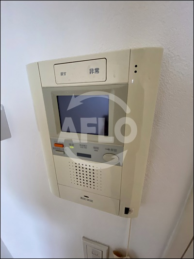 クラウンハイム北心斎橋フラワーコートのセキュリティ|クラウンハイム北心斎橋フラワーコート　モニター付インターフォン