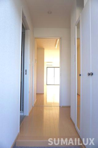 熊本市中央区国府２丁目の賃貸マンションの玄関