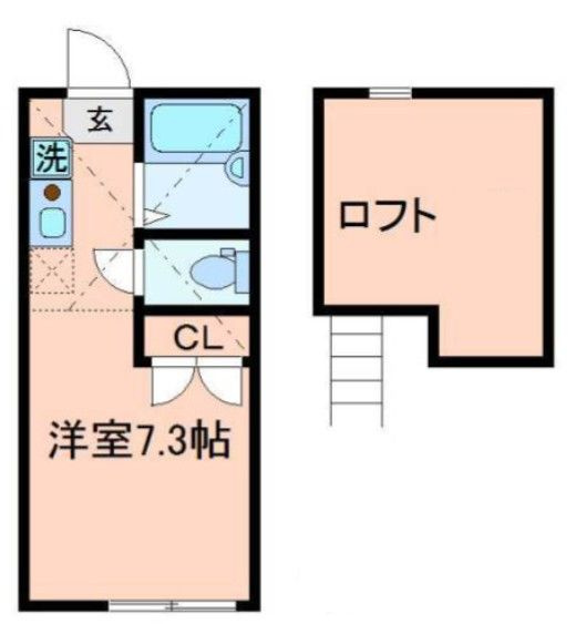アペックス田端の間取り|間取りです。
