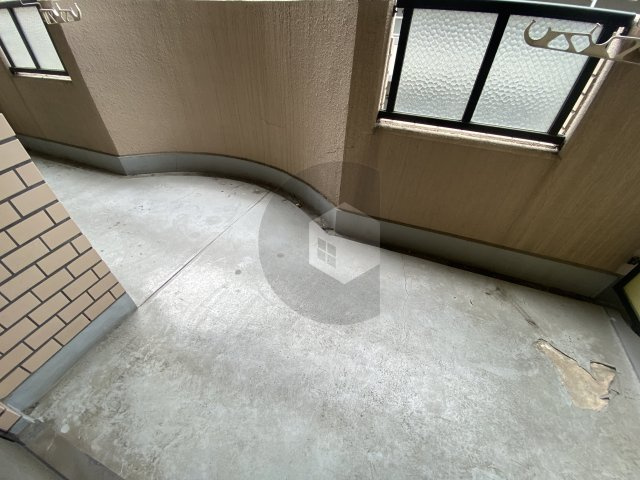 センターロイヤルのバルコニー
