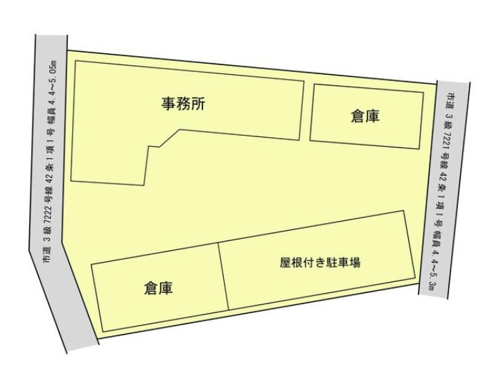 茂原市高師町３丁目の倉庫の間取り