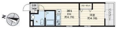 ボウ ベルズ ハウス笹塚の間取り
