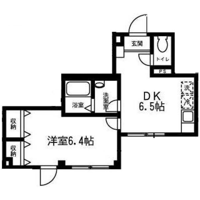 コトー中野の間取り|間取りです。