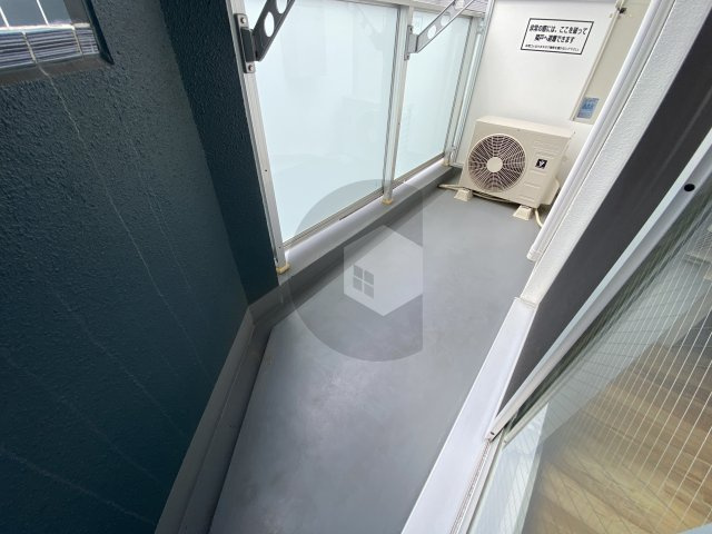 The K's Villeのバルコニー