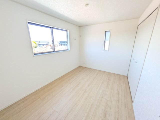 つくば市北条　第3　新築戸建て　1号棟の洋室|陽当たりの良い明るい洋室です♪