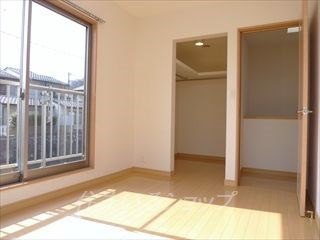 広島市安佐北区真亀５丁目のテラスの寝室|ウォークインクローゼットあり