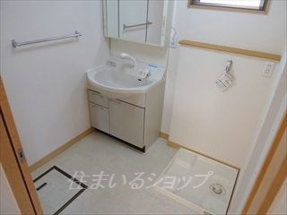 広島市安佐北区真亀５丁目のテラスの洗面所|シャンプードレッサー
