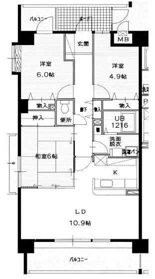 PLAISIRの間取り