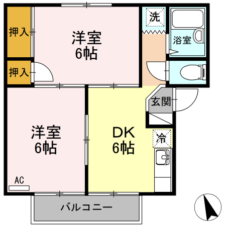 【間取り】 | ヴィレッジ生田