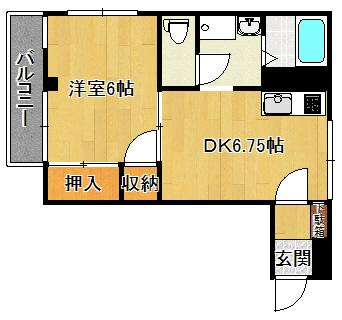 【間取り】 | インパレスB