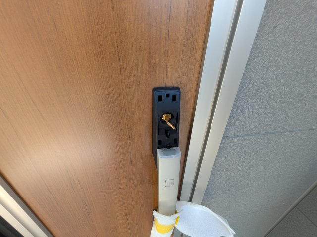 つくばみらい市小絹　第4　新築戸建て　4号棟の玄関