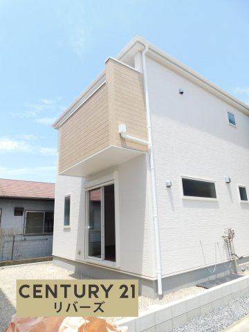 津島市立込町２丁目の新築一戸建の外観|☆１号棟☆　　新価格！！いつでもご案内できます♪（お問合せ当日、平日、水曜、夜間でもＯＫ）　敷地４０．５８坪！　駐車並列２台ＯＫ！　ゆとりのある５ＬＤＫプラン！　南面に庭付き♪　両面バルコニー！