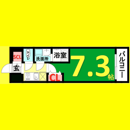 S-RESIDENCE浄心　名古屋市賃貸　仲介手数料無料