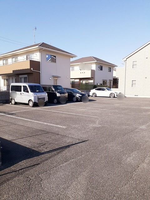 アフロートの駐車場