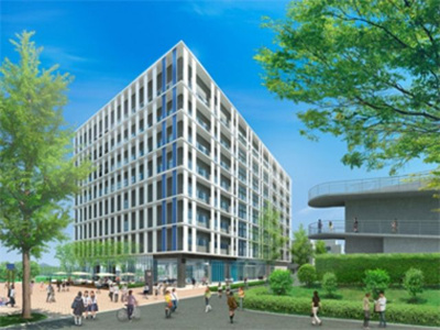 東海大学湘南キャンパス　東門 608m