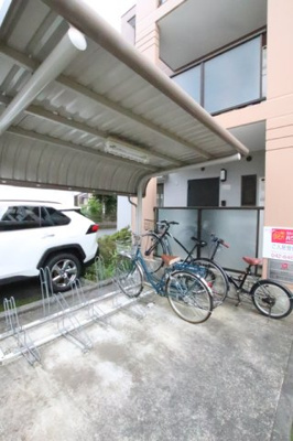 駐輪場です♪